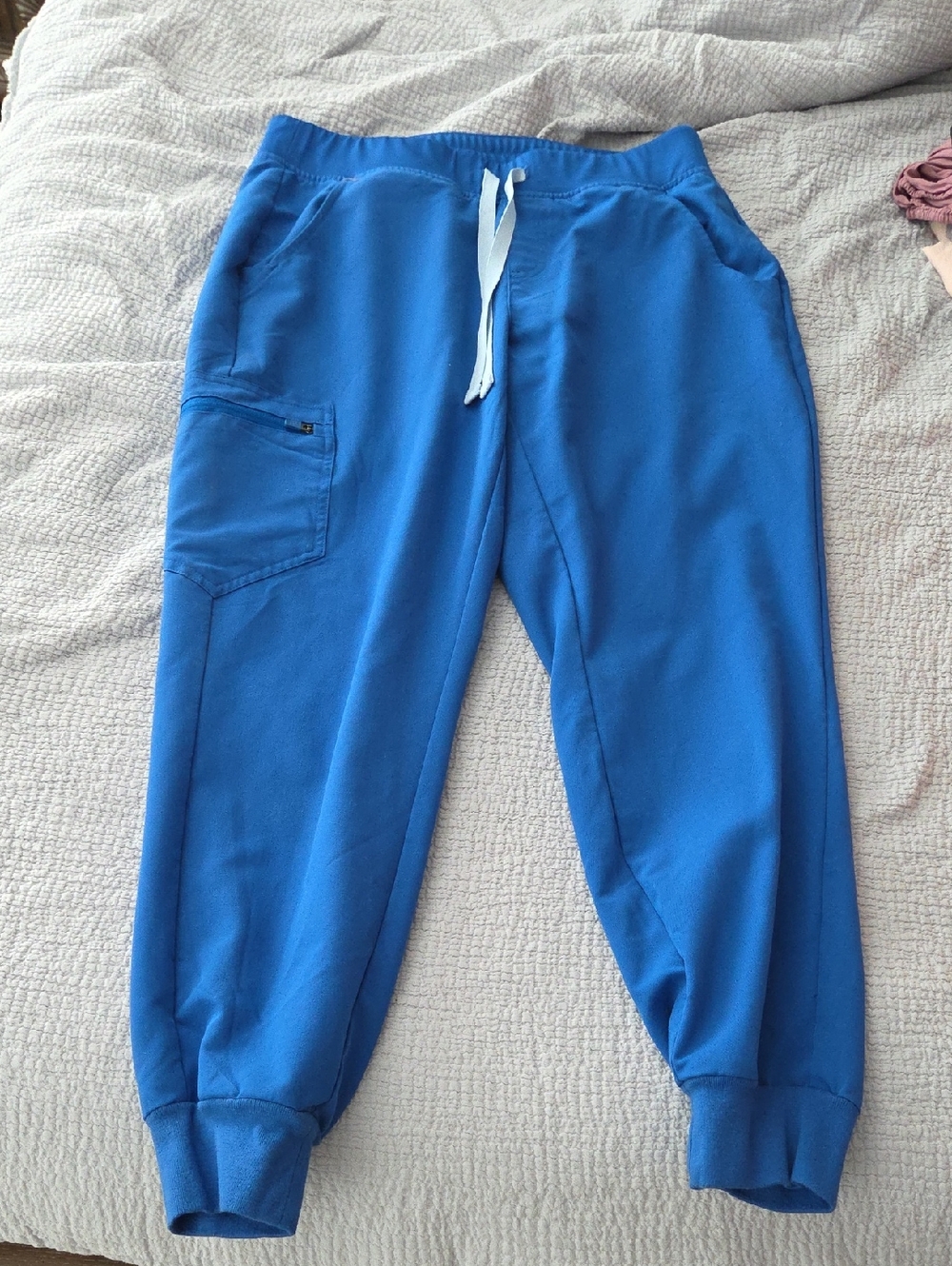 Figs Royal Blue Drawstring Jogger